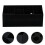 3Stk Schwarz Kosmetik Stifthalter Organizer Mit Glatter Oberfläche 8