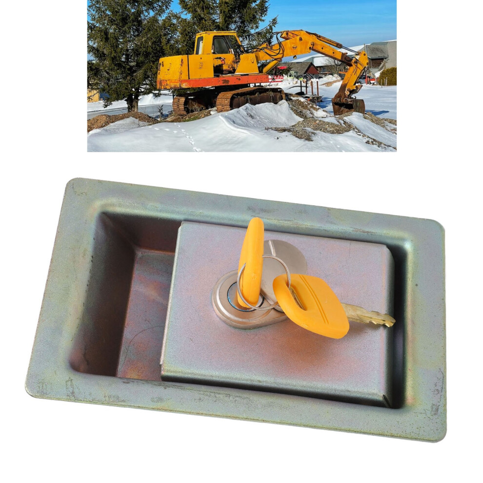 Excavator Hydraulic Pump Side Door Lock Aluminium Alloy For Sh200 Sh120 3691372595026
