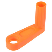 2Pcs Hard Plastic Orange Hose Reel Handles for Garden Hose Winding
