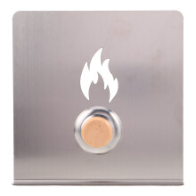 Silver Stove Splash Guard Stainless Steel Wind Screen for Camping