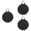 3Pcs Silent Drum Pad Storage And Carrying Bag For Percussion Practice 8