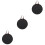3Pcs Silent Drum Pad Storage And Carrying Bag For Percussion Practice 7