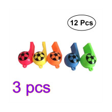 36Pcs Plastic Colorful Whistle For Kids Sports Outdoor Activity