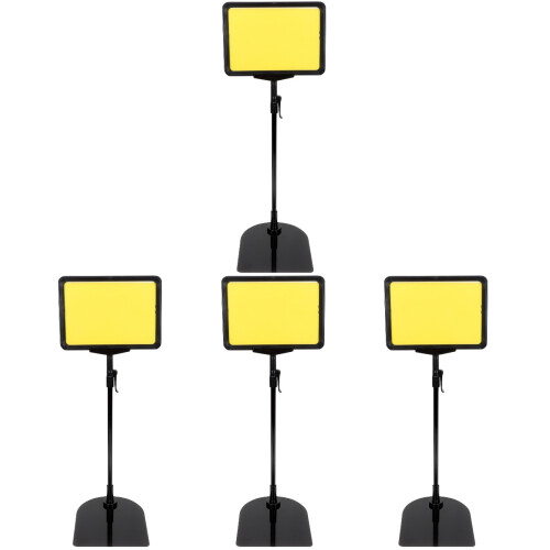 4Pcs Professional Sign Stand Multi-Function Price Tag Holder 1