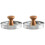 2Pcs Burger Press For Beef Grill Patty Maker Mold 2