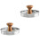 2Pcs Burger Press For Beef Grill Patty Maker Mold 3