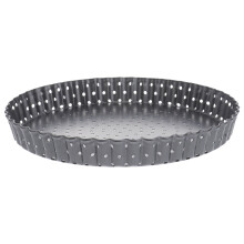 2Pcs Non Stick 8 Inch Pizza Pan With Holes Removable Bottom