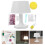 2 Sets Diy Mosaic Table Lamp Kit For Children Handmade Project 9