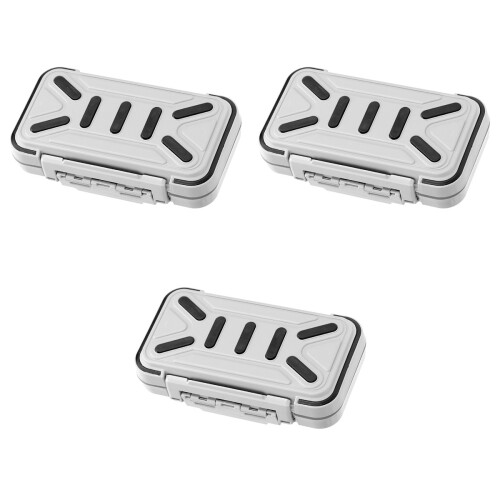 3 Pcs Waterproof Accessory Box Fishing Bait Storage Organizer 2