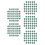 1500 Pcs 17 Mm Green Leaf Shape Metal Split Pins For Crafts 6