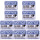 10 Pcs Monitored Warning Stickers For Video Surveillance Security 2