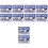 10 Pcs Monitored Warning Stickers For Video Surveillance Security 4