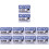 10 Pcs Monitored Warning Stickers For Video Surveillance Security 5