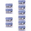 10 Pcs Monitored Warning Stickers For Video Surveillance Security 10