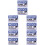 10 Pcs Monitored Warning Stickers For Video Surveillance Security 6