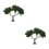 2Pcs Mini Model Trees For Diy Micro Landscape And Railroad Sand Table 6