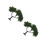 2Pcs Mini Model Trees For Diy Micro Landscape And Railroad Sand Table 7
