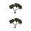 2Pcs Mini Model Trees For Diy Micro Landscape And Railroad Sand Table 10