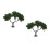 2Pcs Mini Model Trees For Diy Micro Landscape And Railroad Sand Table 5