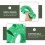 8 Pcs Durable Tree Bark Protectors For Garden Trees 11