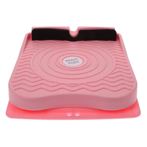 1pc Pink Foot Calf Foldable Exercise Device With Abs Material