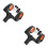 2Pcs Plastic Flashlight Bracket Clip For Cameras And Bike Handlebars 5