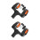 2Pcs Plastic Flashlight Bracket Clip For Cameras And Bike Handlebars 2