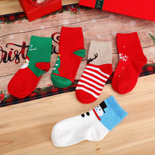 30Paren Kinderkatoenen Warm Winter Kerstfeest 2