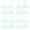 16 Pcs Plastic Doll Display Racks For Model Figures 9
