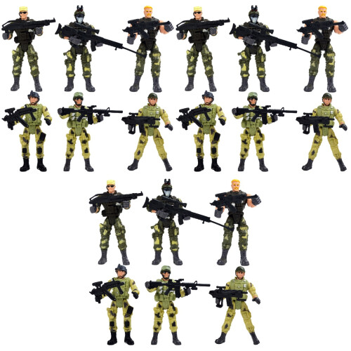 18 Pcs Model Movable 2