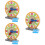 3Pcs Wooden Teaching Clock For Math And Time Learning 9