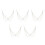 5St Gouden Tailleketting Met Multi-Layer Feest En Strand 8