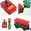 Remote Control Electric Train Set Battery Operated Locomotive Model 8
