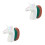 2 Pcs Unicorn Shape Makeup Brush Set For Powder Blush Foundation 3