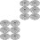 12 Pcs Plastic Reusable Riser Mat For Pots Outdoor Plant Elevator 4