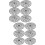 12 Pcs Plastic Reusable Riser Mat For Pots Outdoor Plant Elevator 8