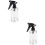 2Stk Garten Sprühflasche Wasser Trigger Transparent Robust 5