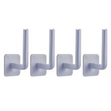 An der Wand befestigter Stofftaschen-Hutaufhänger für-4er-Pack