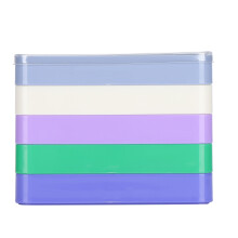 Watch Parts Storage Organizer, 5 Layer Stackable Design Watch Movement Dust Cover with Impact Resistant Plastic Material Separate Compartments for Bea