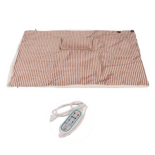USB Powered Electric Heating Blanket 3-Level Heat Setting Warm Material Cozy Throw For Home Office Breathable Electric Heating With Button Closure