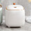 Modern Mini Trash Can with Easy Using for Coffee Tables, Press Type Lid Secure Garbage Bag Fixation for Quality Materials, 1.5L Capacity, Durable ABS 7