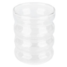 Cocktail Glass with Heat-resistant Glass, Tea Mug for Office Beverage Cup, Elegant Design Suitable for Hot and Cold Beverages, Transparent 300ml