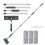 Micro Flat Mop, Reusable Microfiber Pads, Easy Installation, Wet Or Dry Use Cleaning Pad, Compact Size, For Multi-Surface Cleaning (11In) 1