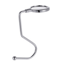 Table Desk Reverse, Rhinestone Design Purse Hook for Handbag Hanger, Fashion Accessory Ensures Convenience & Style, Lightweight & Portable