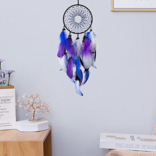 Διακοσμητικό τοίχου Dream Catcher, σύμβολο του δέντρου της ζωής και φυσικής 2