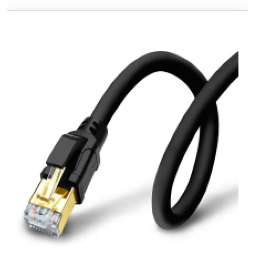 Ethernet Elite, Εγγύηση εφ' όρου ζωής, Καλώδιο Cat8, Μεταφορά δεδομένων 40Gbps, Διπλή θωράκιση