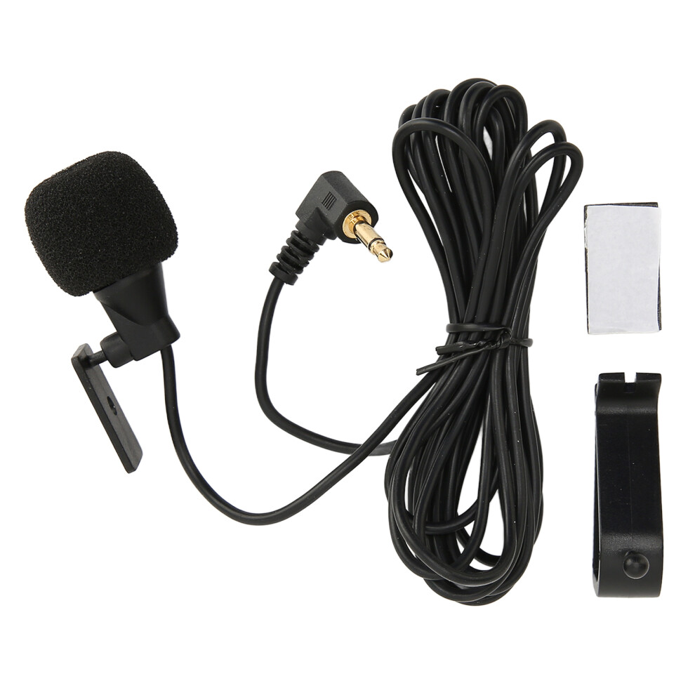 Hands Free Calling Purity Sound For Car, High Sensitivity Low Impedance Anti Noise Microphone Compatible With Pioneer Kenwood Boss Jvc Sony Alpine 9773935187009