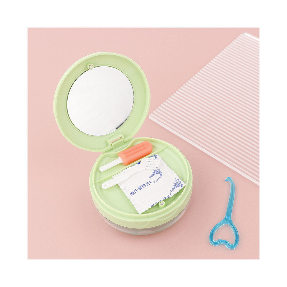 Innovative Double Layer Design Aligner Case, Orthodontic Retainer Case For Separated Storage, Food Grade Plastic Ensures Hygiene, Safe Materials Prov