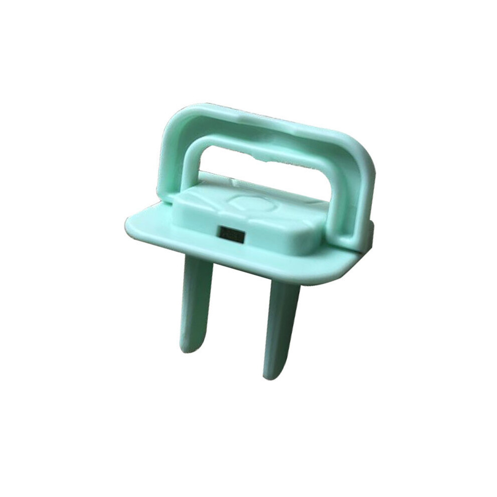 20Pcs Light Green Flame Retardant Power Outlet Plastic Cover Childproof Electrical Plug Protectors 4631372607670