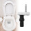 Fixations de charnières de siège de toilette, 2 pièces, 2